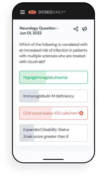 Neurology CME Question